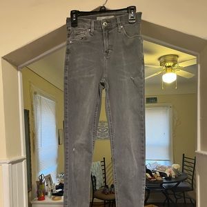 gray size 25 jeans
